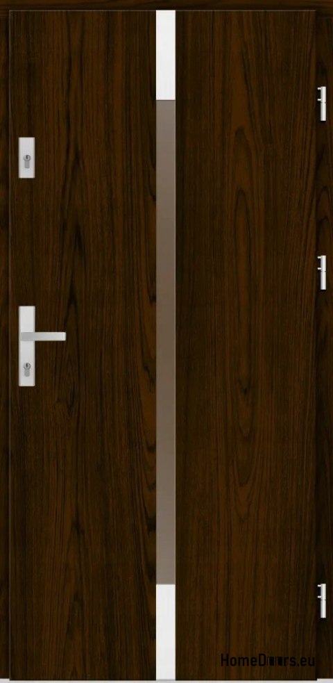 Drzwi zewnętrzne drewniane płytowe Navara 80,85,90,95,100 Kolory 75mm