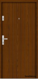 Drzwi zewnętrzne drewniane płytowe Weria 75,80,85,90 Kolory 68mm