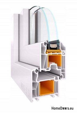 OKNO PCV UCHYLNE 600x600 / 60x60 BIAŁE