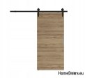 Drzwi przesuwne 80 naścienne ALFA LOFT P 01 Dąb Tajga 85 + system przesuwny