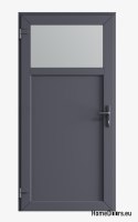 PORTA TECNICA ESTERNA IN PVC 110X205 cm ANTRACITE SINISTRA