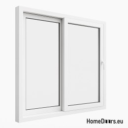 Drzwi okno przesuwne tarasowe balkonowe HSL 200 x 210 cm lewe białe ciepłe