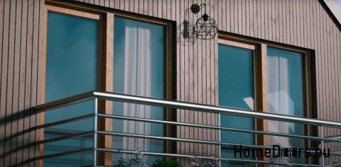 Drzwi okno przesuwne tarasowe balkonowe HSL 200x210 prawe antracyt od ręki