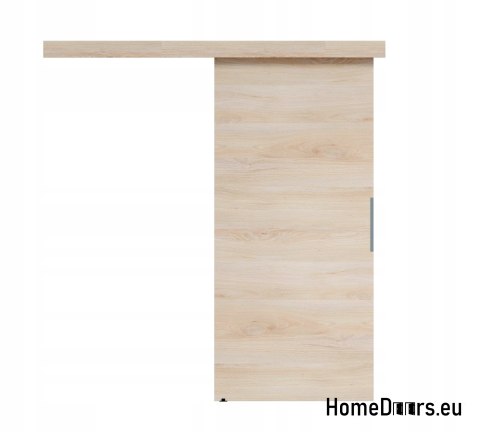 Drzwi przesuwne 90 naścienne ALFA buk Norweski 95+ system przesuwny