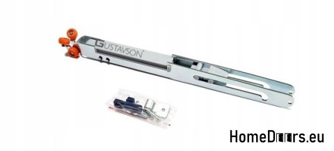 Drzwi przesuwne 90 naścienne ALFA dąb wotan 95 + system przesuwny-grube