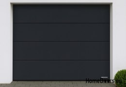 Brama garażowa segmentowa automatyczna z napędem 2500x2125mm Antracyt