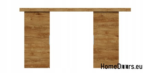 Drzwi przesuwne 110 naścienne ALFA LOFT 02 Lefkas 55 + system przesuwny