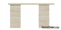 Drzwi przesuwne 120 naścienne ALFA LOFT 02 Dąb Sonoma 60 +system przesuwny