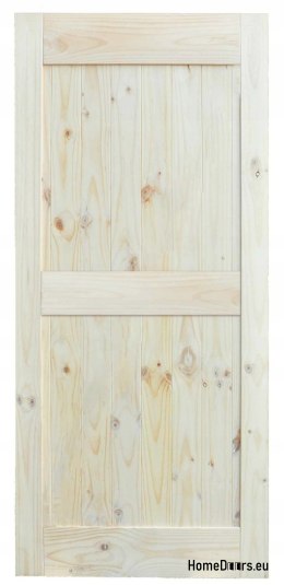 Drzwi przesuwne drewniane sosnowe Wood Loft A 85x212 cm
