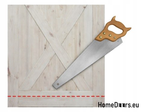 Drzwi przesuwne drewniane sosnowe Wood Loft G 95x212 cm