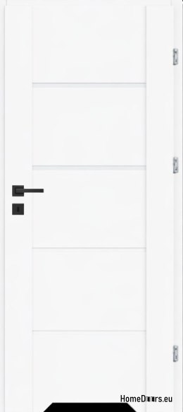 Drzwi wewnętrzne łazienkowe białe Lento 60 Prawe, OD RĘKI