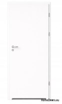 Drzwi wewnętrzne łazienkowe gładkie białe Directo 90 Prawe od ręki