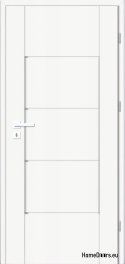 Drzwi wewnętrzne pokojowe pełne białe Lento 80 Prawe, OD RĘKI