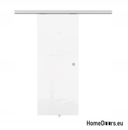 Drzwi wewnętrzne przesuwne szklane z prowadnicą 90 komplet 1S-95