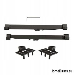 Softcloser cichy domyk spowalniacz do systemów drzwi przesuwnych Loft A B C