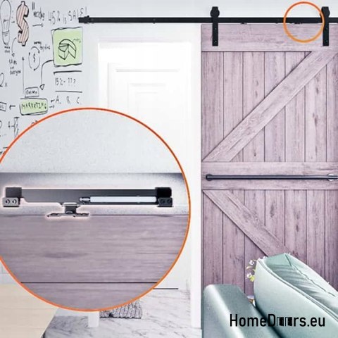 Softcloser cichy domyk spowalniacz do systemów drzwi przesuwnych Loft A B C