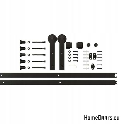 System przesuwny Loft A do drzwi 1 skrzydłowych