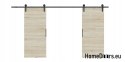 Drzwi przesuwne 110 naścienne ALFA LOFT 01 Dąb Sonoma 55 +system przesuwny