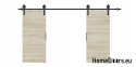 Drzwi przesuwne 110 naścienne ALFA LOFT 04 Dąb Sonoma 55 +system przesuwny