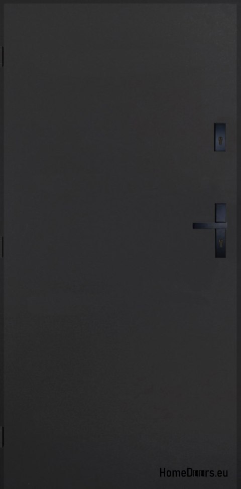 Drzwi Zewnętrzne PANTOR PRAGA Lewe 80 Antracyt Grube 72mm Ciepłe