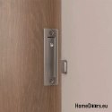 Zamek H do drzwi wewnętrznych kieszeniowych przesuwnych ukrytych w ścianie