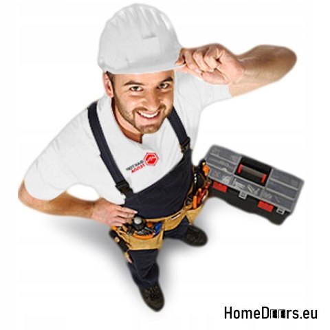 Drzwi stalowe dwuskrzydłowe 150 Lewe antracyt, GRUBE, gr. 72 mm OD RĘKI