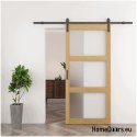 Drzwi wewnętrzne przesuwne Miami 3,5 cm grube 90 Loft dąb kpl z systemem