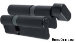 Wkładka patentowa czarna system jednego klucza 46/65 + G46/65