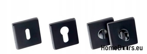 KLAMKA DRZWIOWA ZOYA CZARNA LOFT