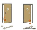 EXTERNAL DOORS ANTHRACITE WHITE W11 80/90