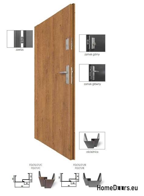 Drzwi Akustyczne 42 dB Kl. RC2 VERDI